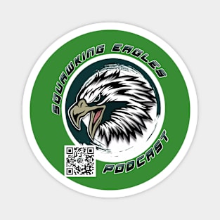 Squawking Eagles Podcast Magnet